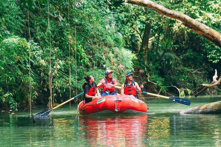 3-i-1 Arenal Volcano River Safari Float, La Fortuna Waterfall och Volcano Hike