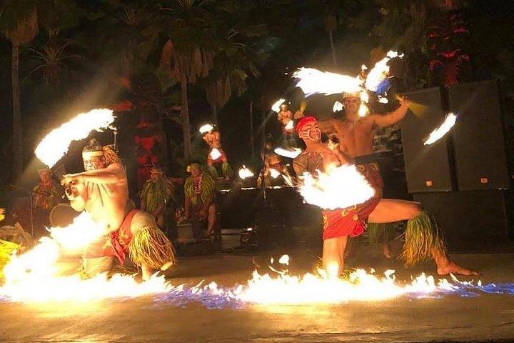 Oahu : Admisión del Jefe Luau incluyendo traslados
