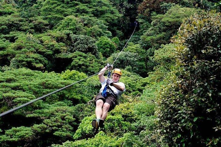 Ponti sospesi, zipline e giardino delle farfalle 3 in 1 della foresta pluviale di Monteverde