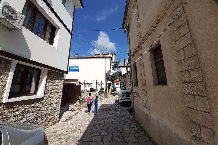 Trasferimento turistico da Tirana a Skopje con un tour di Ohrid