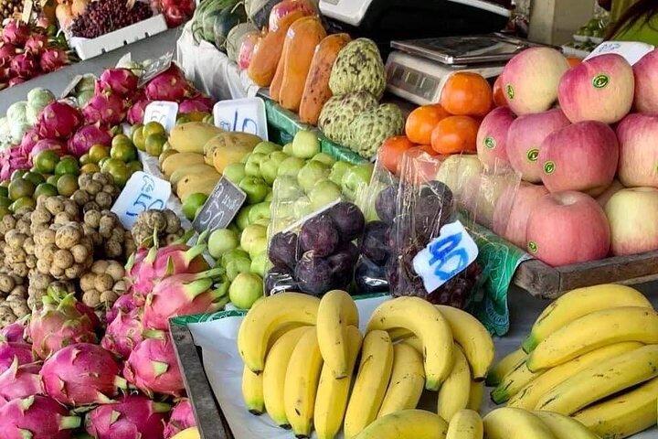 Kochabendkurs Chiang Mai Besuchen Sie den Bio-Garten und -Markt