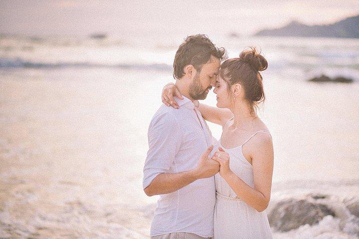 ロングテールボートでのホリデー旅行写真撮影 クラビ諸島