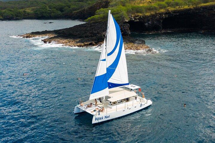 Pomeriggio Vela e snorkeling al Monumento al Capitano Cook