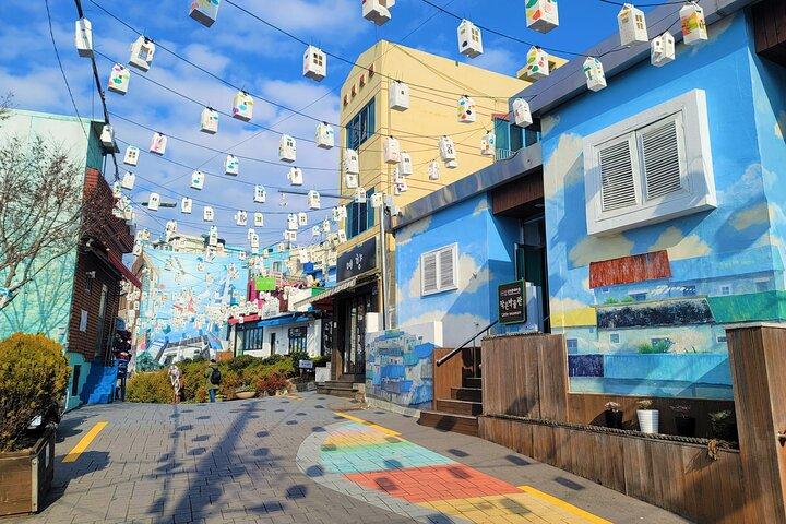 Gamcheon Culture Village, Jagalchi marktgeschiedenis vertellen Tour