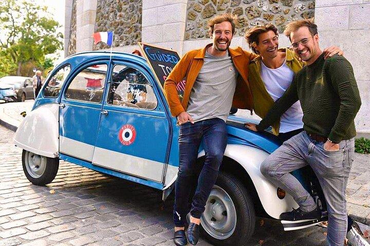Aventure Vintage 2CV : visite d'une heure des points forts de Paris