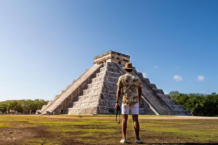Chichén Itzá Guidad tur med Cenote & Buffé på Valladolid