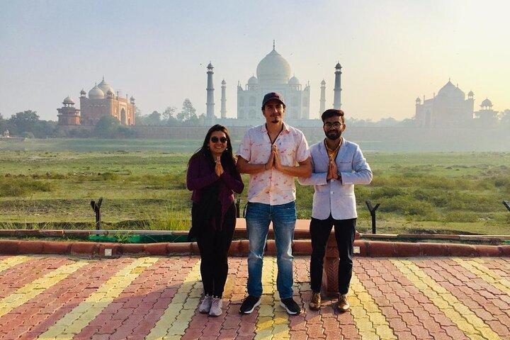 Taj Mahal Sunrise, Agra Fort und Fatehpur Sikri - Private Tour ab Jaipur