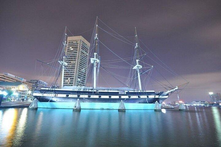 Baltimore Inner Harbor Sunset Sail bei Sommerwind