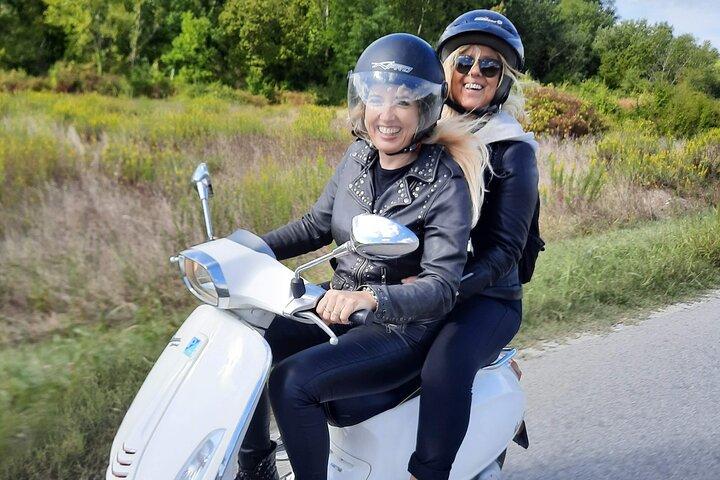 Privé Vespa-tour door Toscane