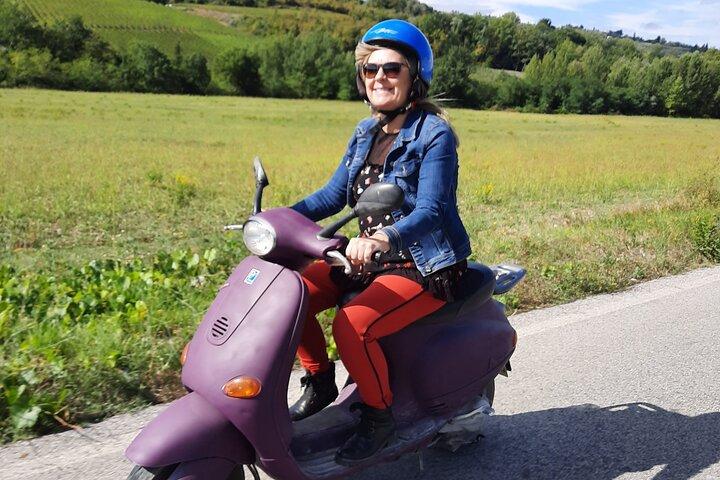 Privé Vespa-tour door Toscane