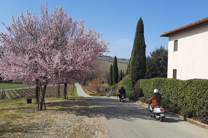 Privé Vespa-tour door Toscane