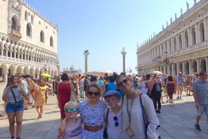 Excursão Privada de Família em Veneza com o Palácio de São Marcos e Dógenes