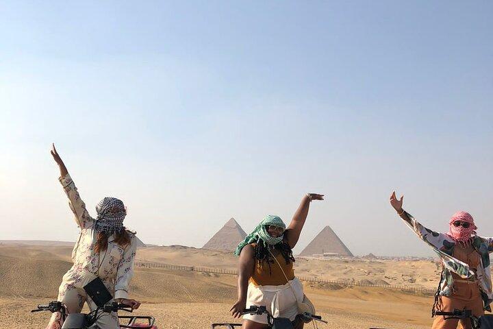 4-timers privat tur til Giza pyramider, Sphinx, Quad ATV & Camel Ride