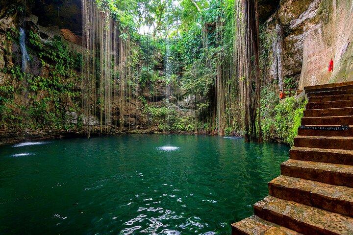 MAYAN ADVENTURE at Chichén Itzá. Includes Cenote Ik Kil & Suytun