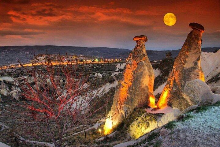 Private Red Tour+Underground city With Professional Guide+Vehicle