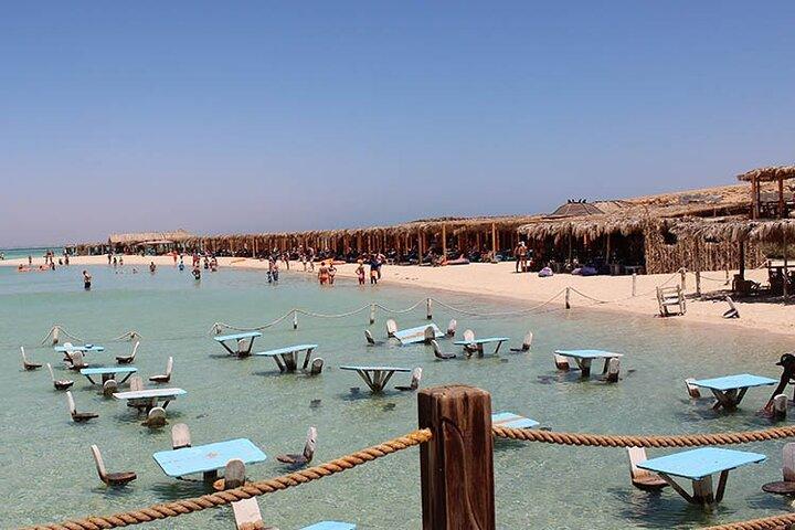 Snorkeltur til Orange Island fra Hurghada