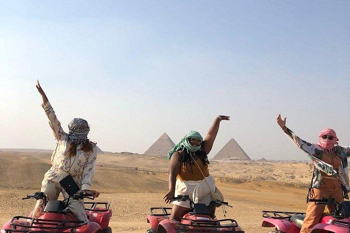 Giza Pyramids, Sphinx ,Camel Ride, ATV Quad Bike Private Excursion
