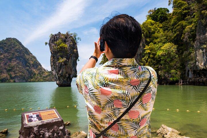Phuket: James Bond-eiland + kano Longtail-boottocht met kleine groepen