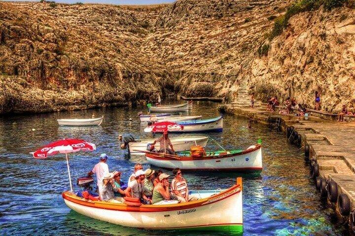 Tour Blaue Grotte und Sonntagsmarkt Marsaxlokk Fischerdorf