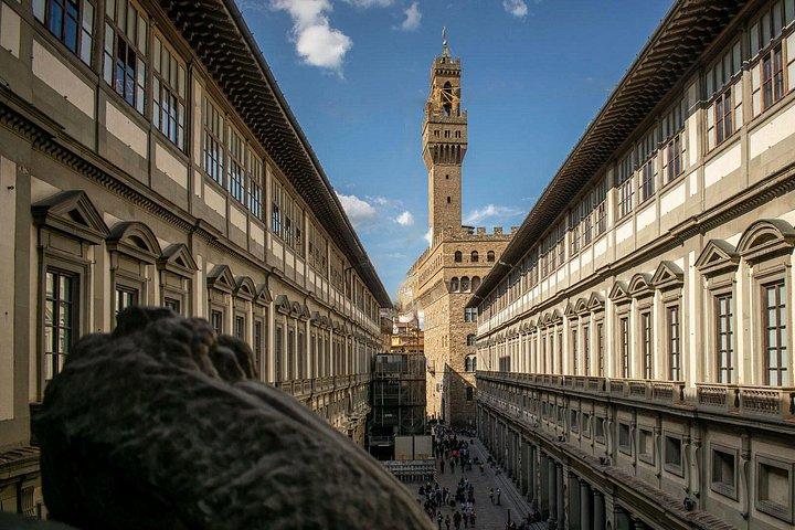 localGuideで1日でフィレンツェへ： David-City walk-Uffizi