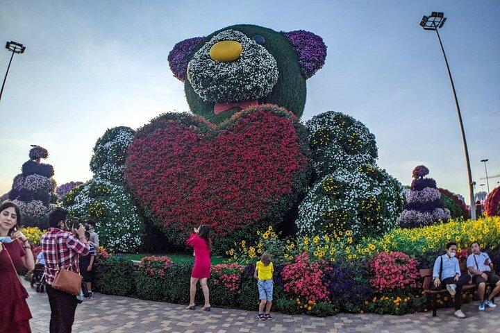 Dubai Miracle Garden billet