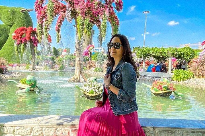 Dubai Miracle Garden billet