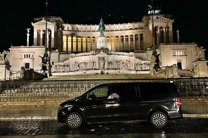 Transfert privé de Rome Fiumicino au port de Civitavecchia et vice versa