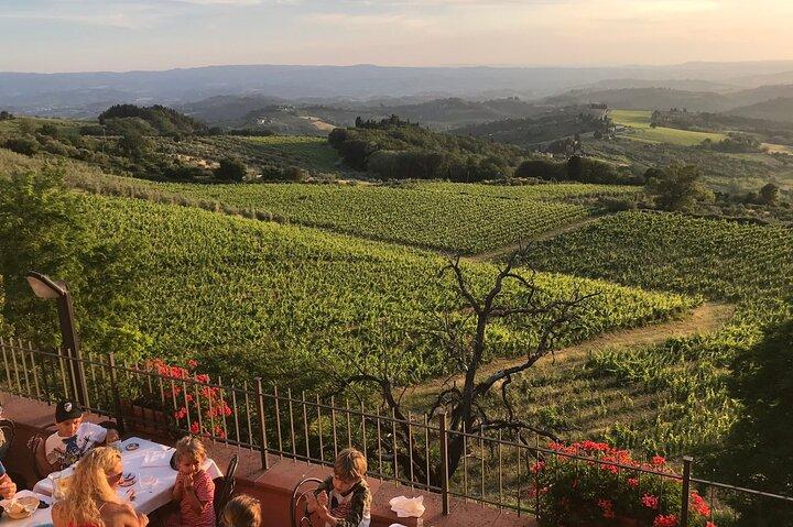 Paisajes de la Toscana, Castels y Chianti Wine District