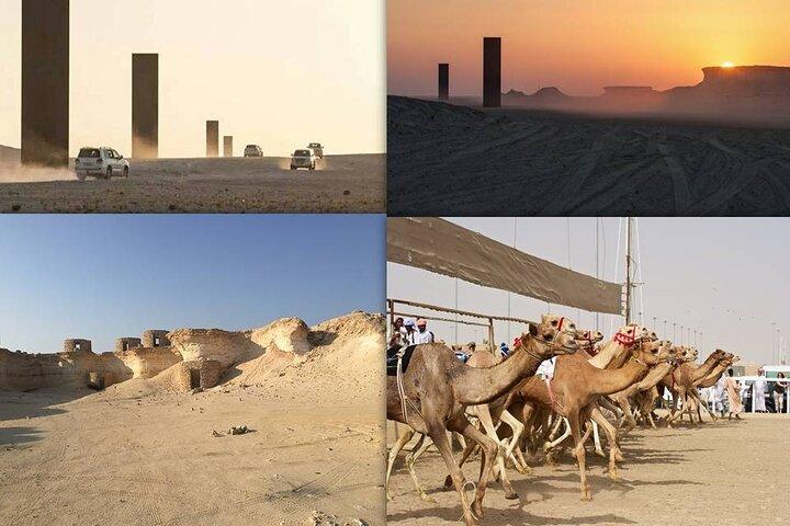 Visita alla costa occidentale e all'ippodromo dei cammelli