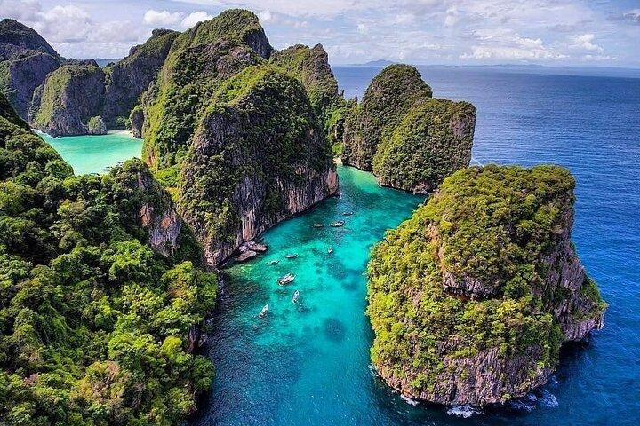 Privat Phi Phi og Khai Islands snorkeltur med speedbåd