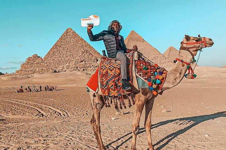 Excursão privada em pirâmides e Saqqara e Memphis City e Dahshur