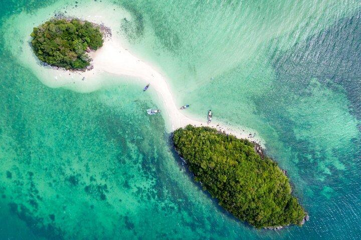 Krabi 4 Eilanden Tour per Speedboot : Snorkelen & Sandbars