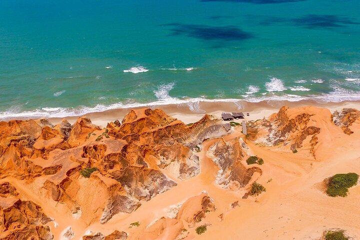 Excursion Canoa Quebrada, M.Branco et Fontes (3 plages en 1 jour)