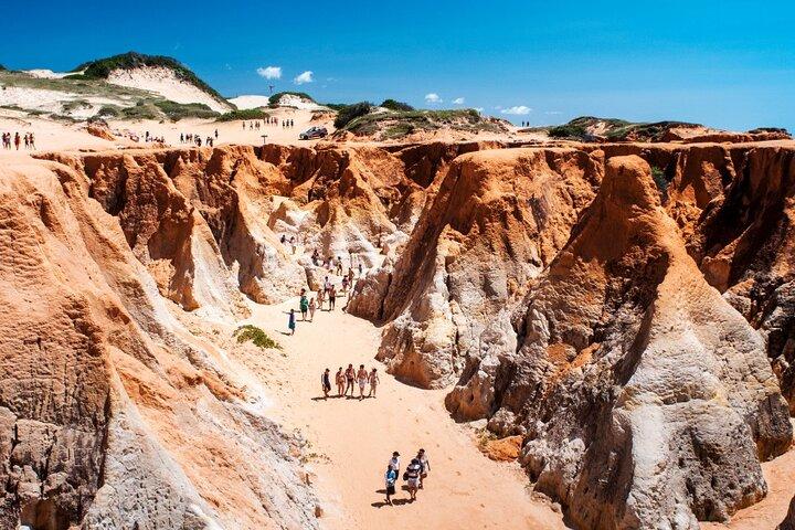 Excursion Canoa Quebrada, M.Branco et Fontes (3 plages en 1 jour)