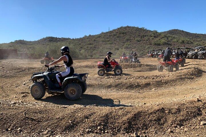 Sessão de treinamento de ATV