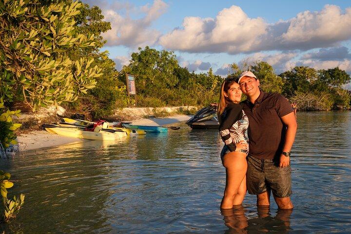 Kajakpaddling i Cancun