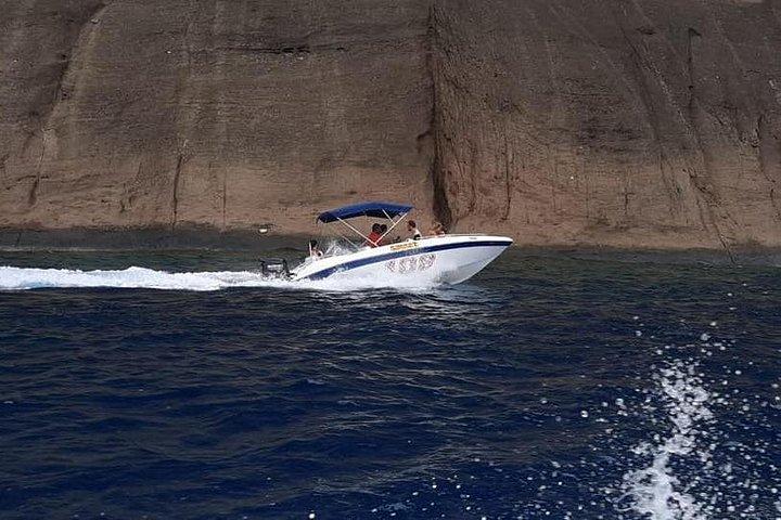 イロット・ガブリエル、コイン・ド・ミール、フラット島へのプライベートスピードボート