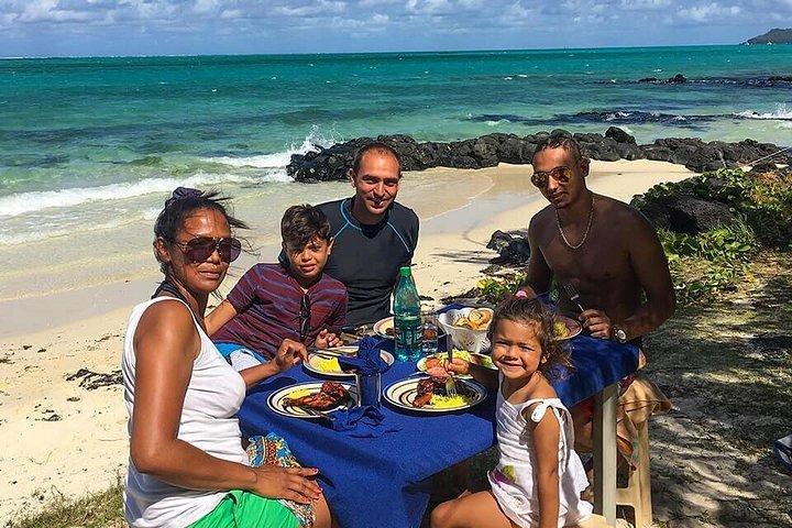 イロット・ガブリエル、コイン・ド・ミール、フラット島へのプライベートスピードボート