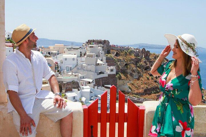 Real Santorini: excursão privada de dia inteiro