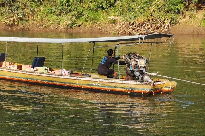 ホアヒンからのフローティングホテルプライベートトリップで一晩を含むクワイ川ツアー2日
