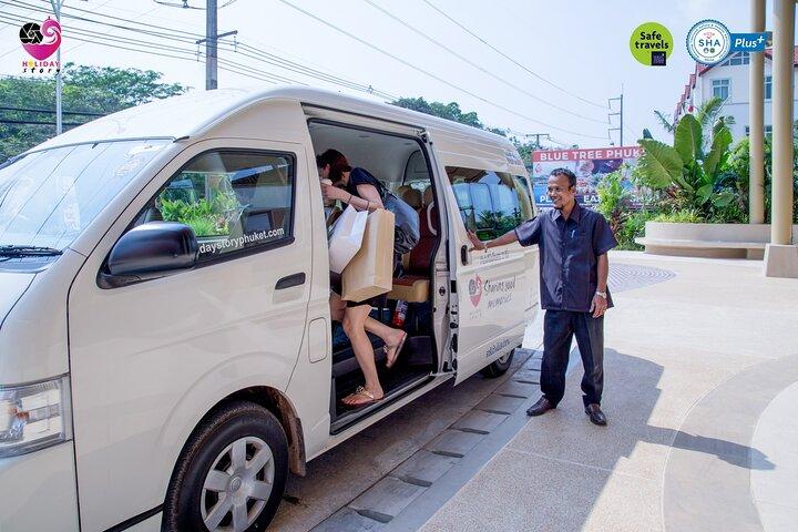 VAN PHUKET FLUGHAFEN Transfer nach PHUKET STADT (SHA Plus)