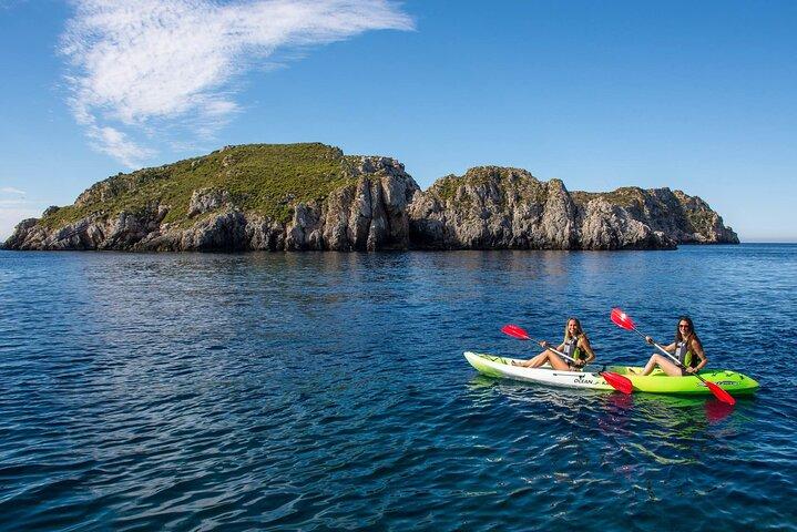 Passeio de caiaque para as Ilhas de Malgrat saindo de Santa Ponsa