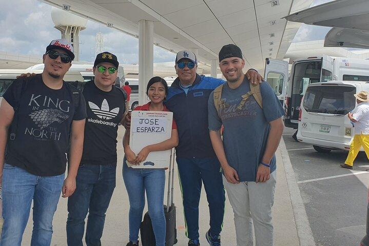 transferências entre hotéis em Cancun hotel strip