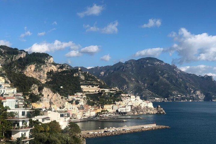 Excursão de um dia por toda a Costa Amalfitana: Positano, Amalfi e Ravello