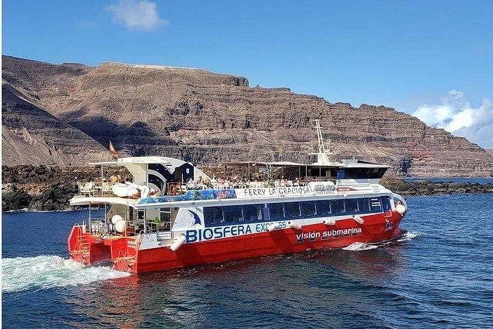 ランサローテツアー：ラゴマール博物館、サボテン園＆ラ・グラシオサ