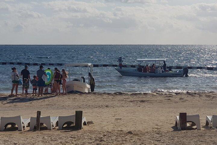 Snorkeling tour Express em Cancun com guia certificado
