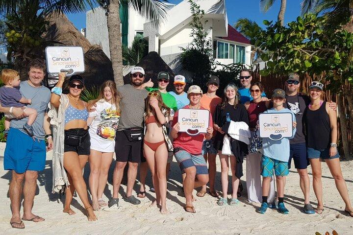 Snorkeling tour Express em Cancun com guia certificado