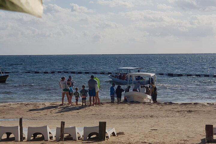 Snorkeling tour Express em Cancun com guia certificado