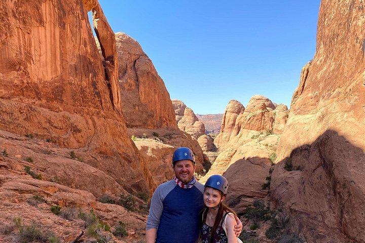 Private 5-7 Hour Canyoneering Day Tour in Moab