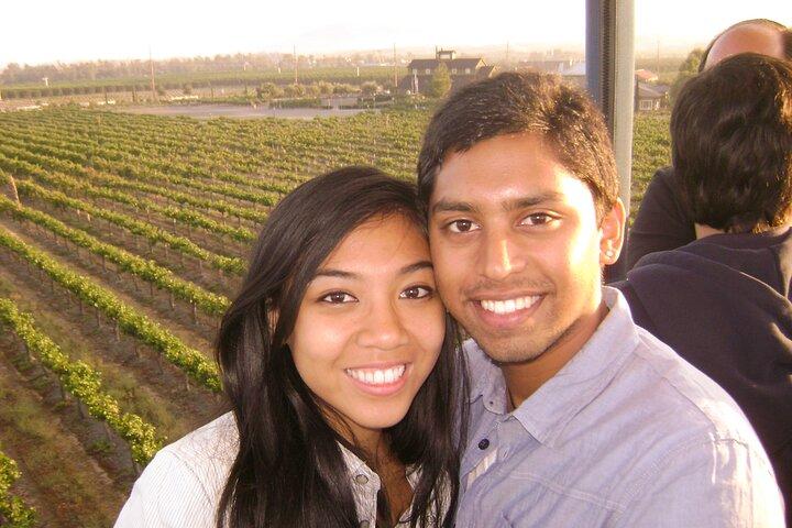 Vol en montgolfière au lever du soleil au-dessus de la région viticole de Temecula